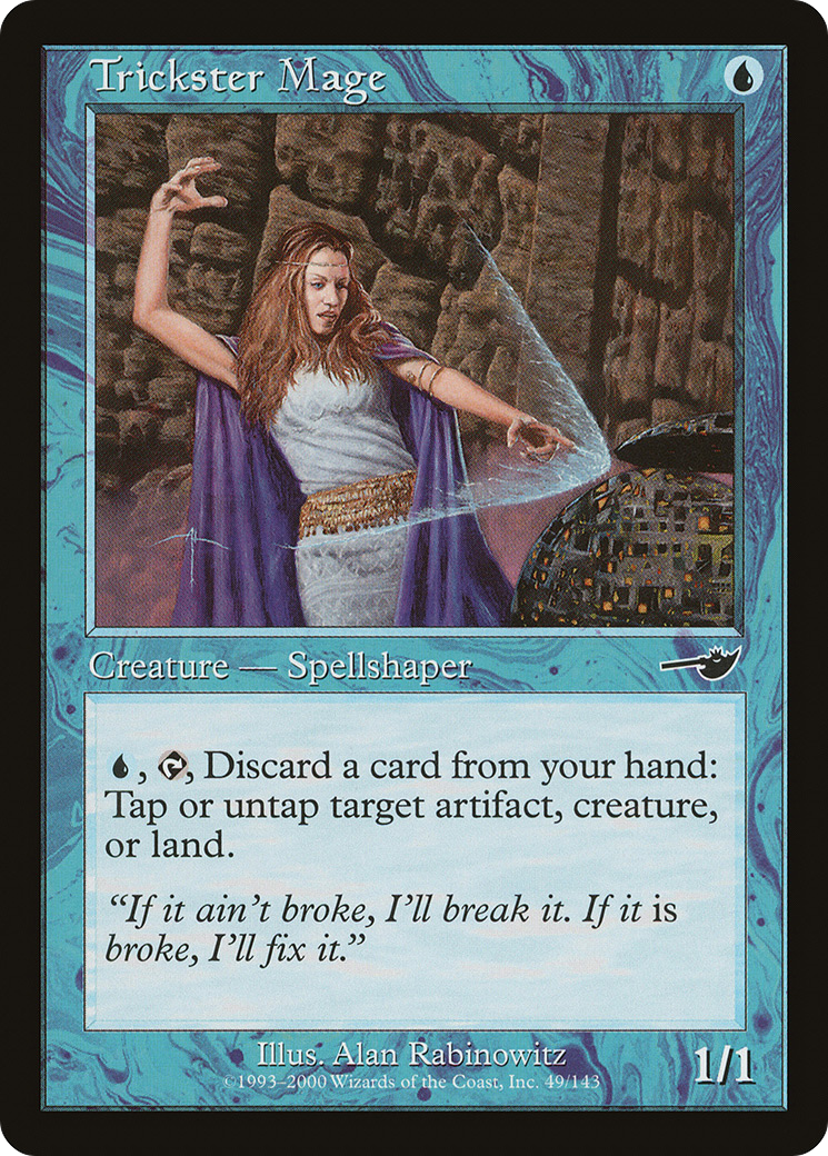 Trickster Mage (NMS-049)  Foil - Nemesis