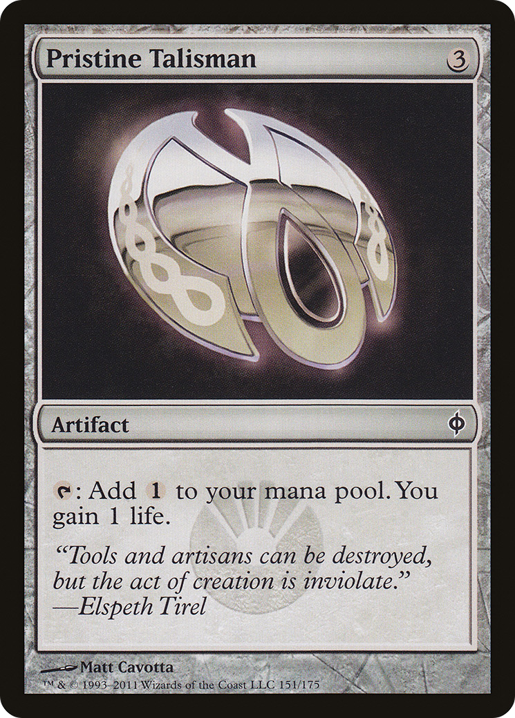 Pristine Talisman (NPH-151) - New Phyrexia Foil
