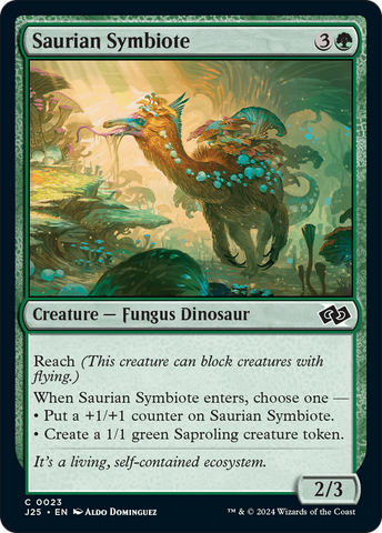 Saurian Symbiote (J25-023)  - Foundations Jumpstart