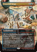 Frostcliff Siege (TDM-385) - Tarkir: Dragonstorm: (enchantment) (Borderless)