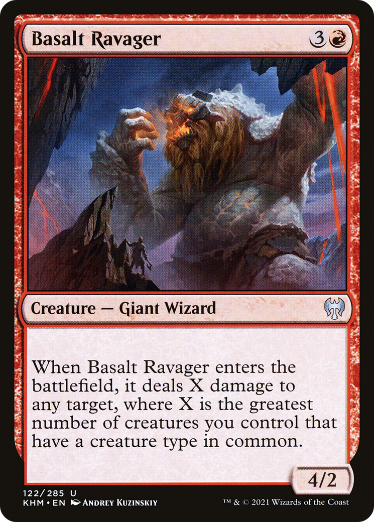Basalt Ravager (KHM-122)  - Kaldheim