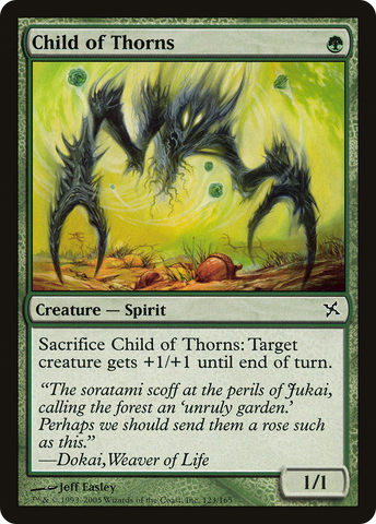 Child of Thorns (BOK-123)  Foil - Betrayers of Kamigawa