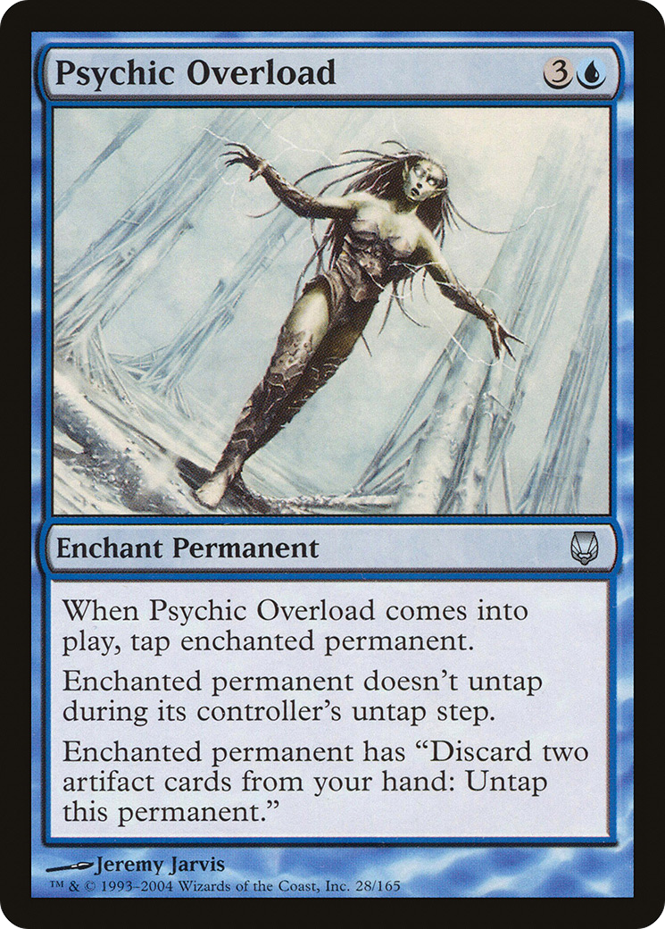 Psychic Overload (DST-028)  Foil - Darksteel