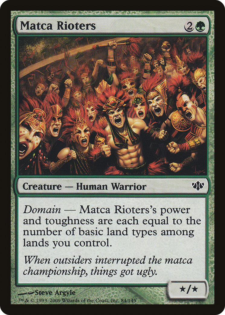 Matca Rioters (CON-084)  Foil - Conflux