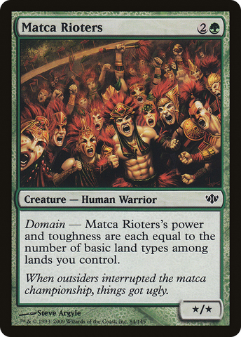 Matca Rioters (CON-084)  - Conflux