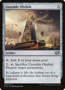 Unstable Obelisk (C14-058)  - Commander 2014