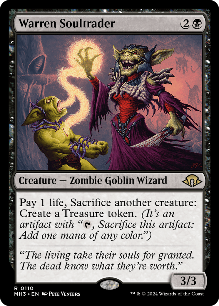 Warren Soultrader (MH3-110)  Foil - Modern Horizons 3
