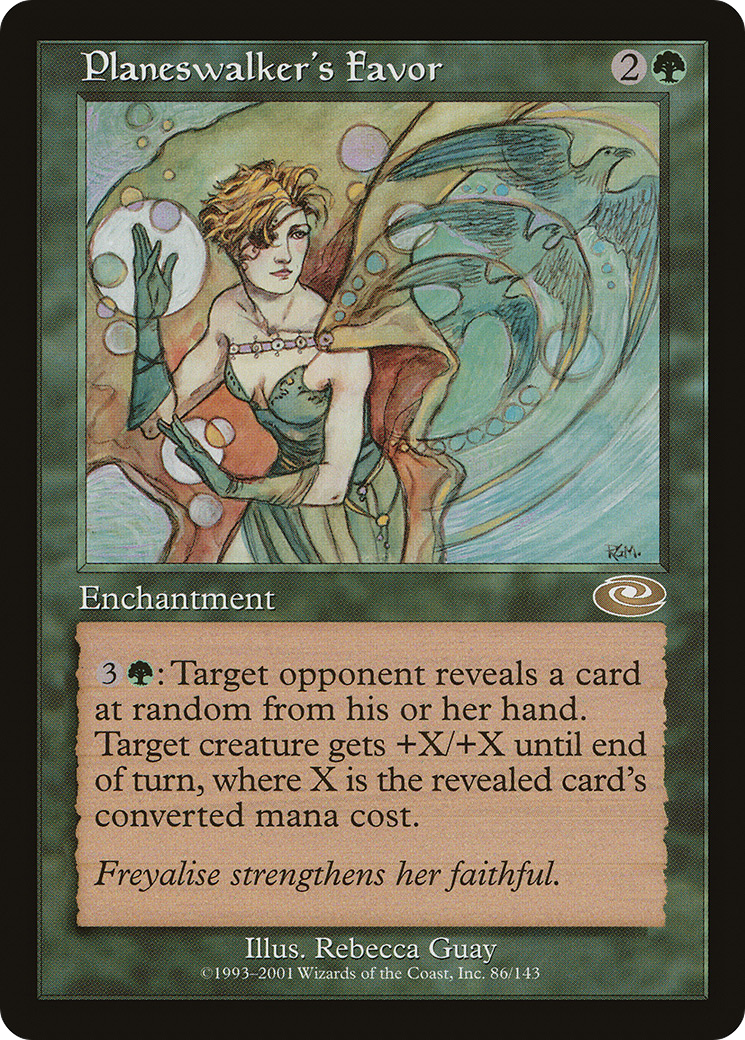 Planeswalker's Favor (PLS-086)  - Planeshift