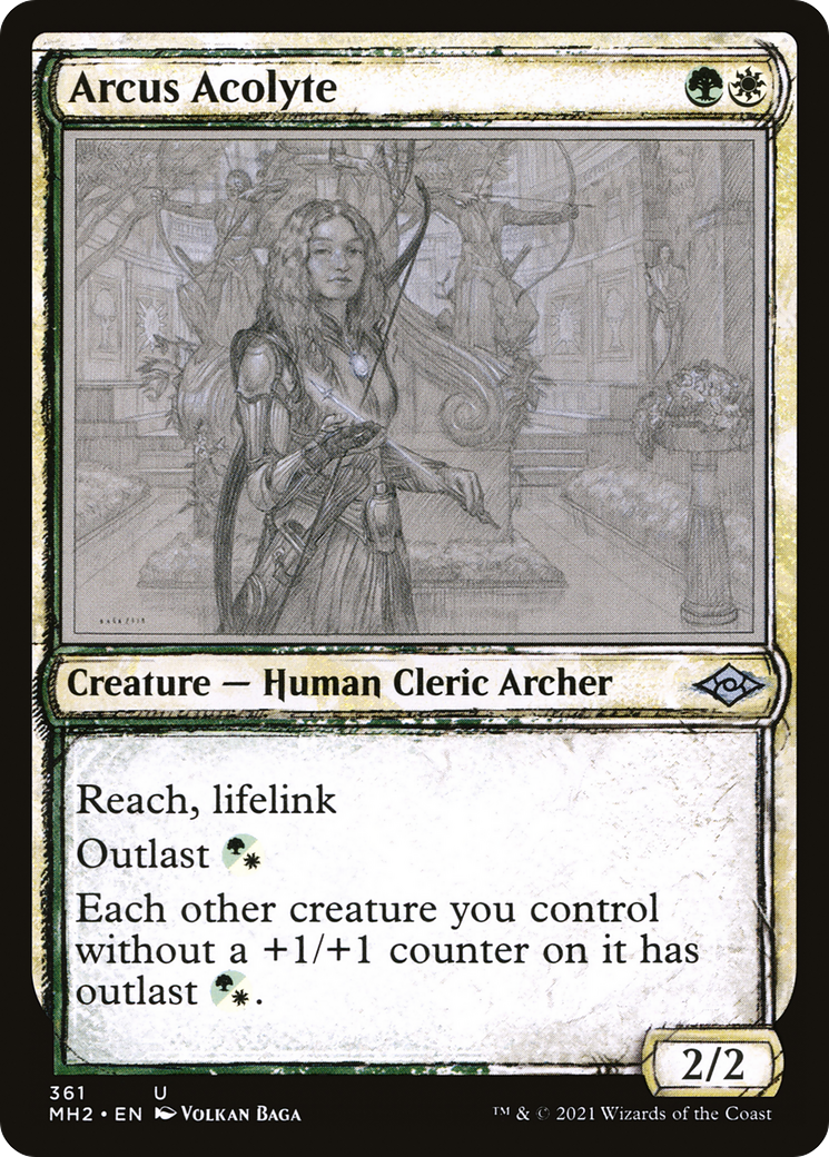 Arcus Acolyte (Showcase) (MH2-361)  Foil - Modern Horizons 2: (Showcase)
