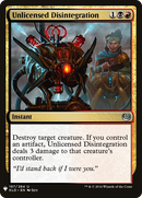 Unlicensed Disintegration (LIST-KLD-187)  - The List