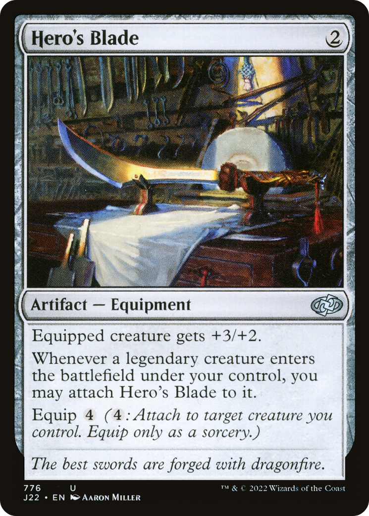 Hero's Blade (J22-776)  - Jumpstart 2022