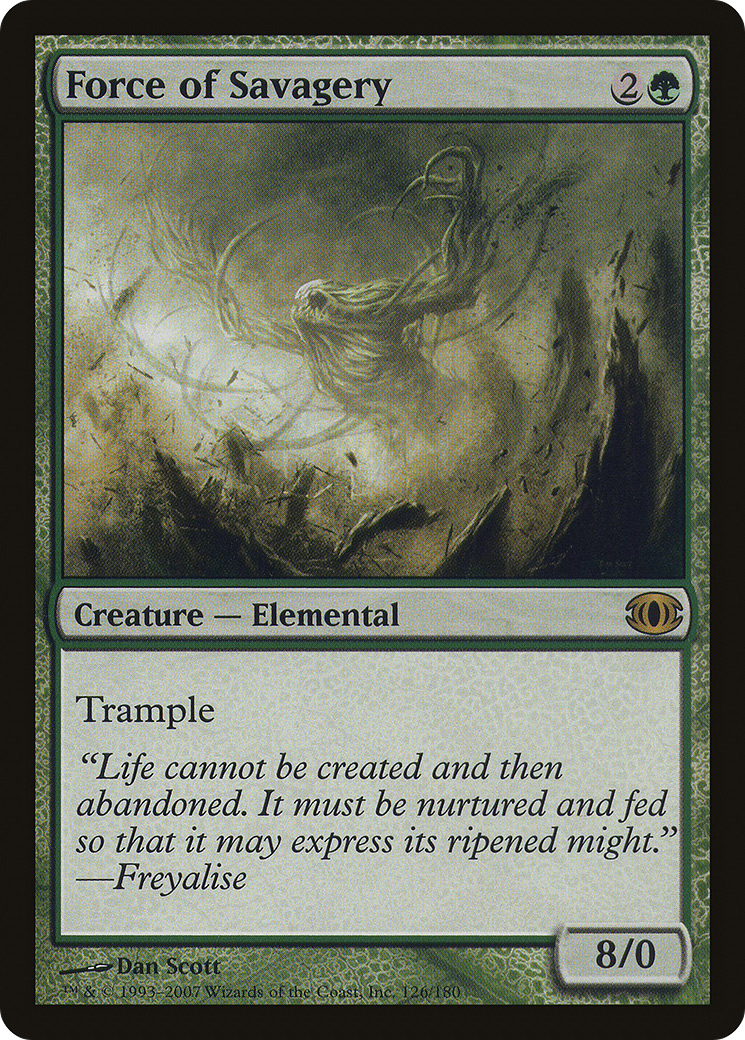 Force of Savagery (FUT-126)  Foil - Future Sight