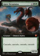 Apex Devastator (Extended Art) (CMR-674)  - Commander Legends: (Extended Art)