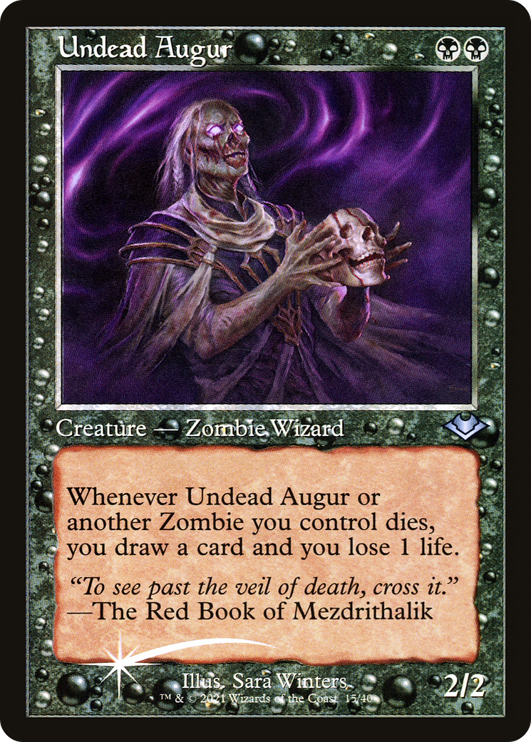 Undead Augur (Retro Frame) (MH1-015)  Foil - Modern Horizons 1 Timeshifts