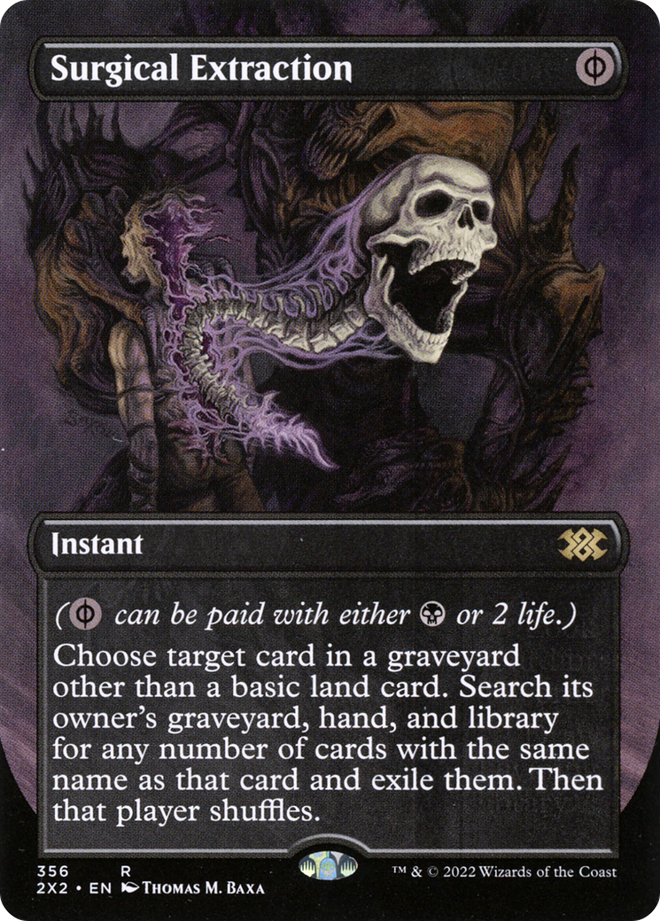 Surgical Extraction (Borderless) (2X2-356)  Foil - Double Masters 2022