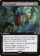 Soul Transfer (Extended Art) (NEO-460)  Foil - Kamigawa: Neon Dynasty: (Extended Art)