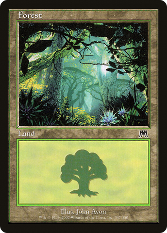 Forest (347) (ONS-347) - Onslaught Foil