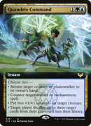 Quandrix Command (Extended Art) (STX-349)  - Strixhaven: School of Mages: (Extended Art)