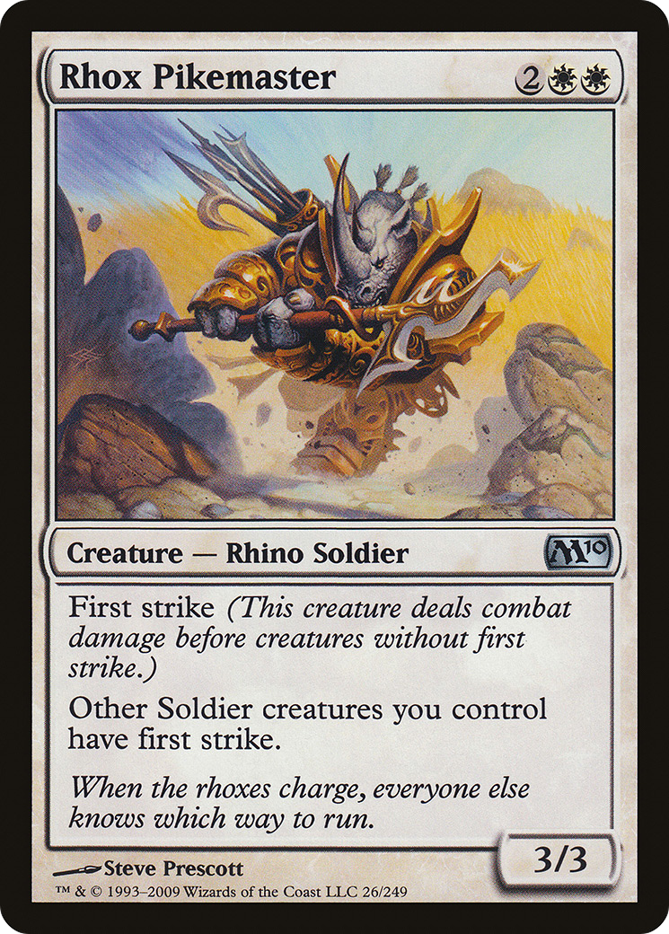 Rhox Pikemaster (M10-026)  - Magic 2010