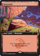 Mountain (1358) (SLD-1358)  Foil - Secret Lair Drop: (Extended Art)