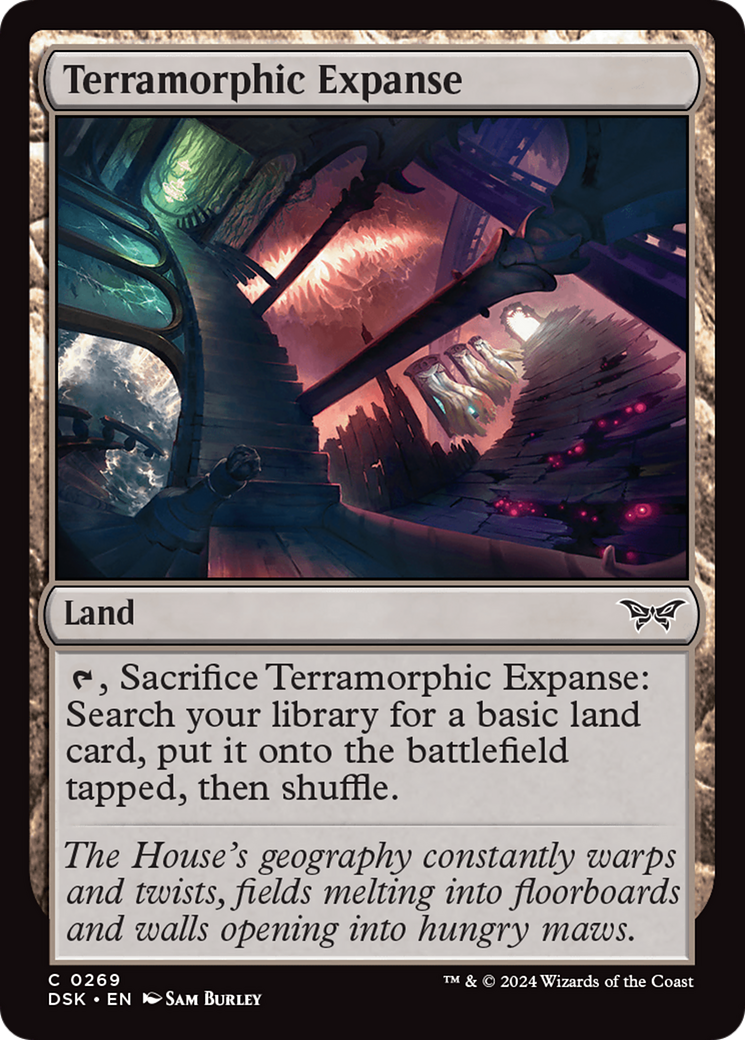Terramorphic Expanse (DSK-269)  - Duskmourn: House of Horror