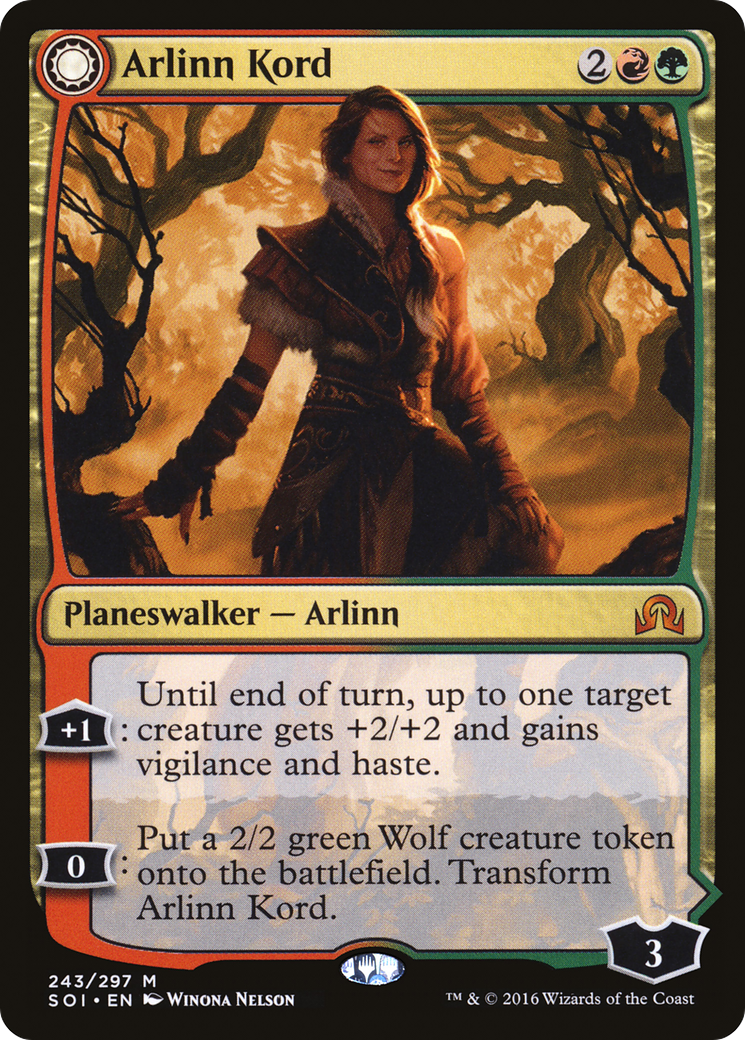 Arlinn Kord (SOI-243)  Foil - Shadows over Innistrad: (Double Faced Transform)
