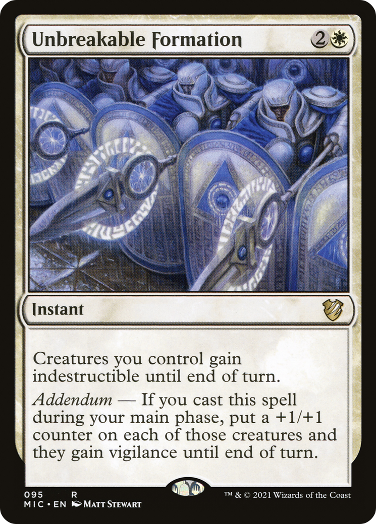Unbreakable Formation (MIC-095)  - Midnight Hunt Commander