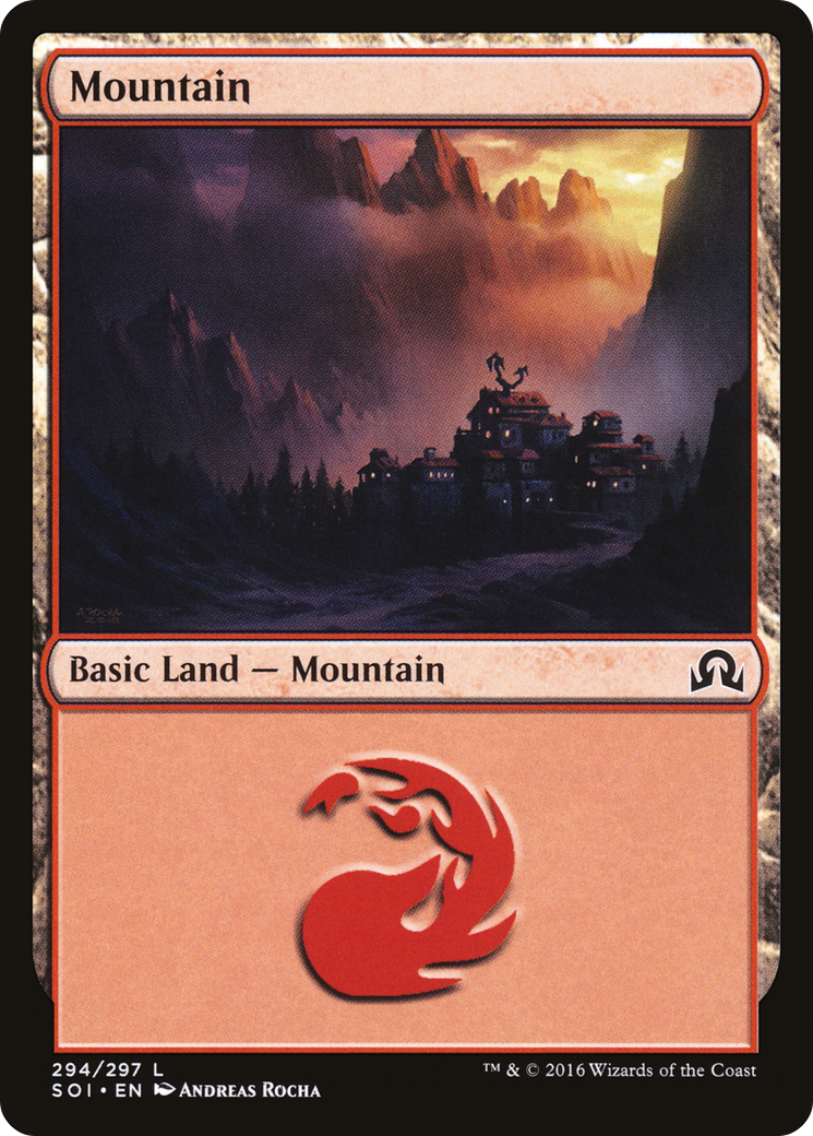 Mountain (294) (SOI-294)  - Shadows over Innistrad