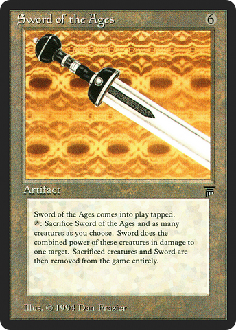 Sword of the Ages (LEG-)  - Legends