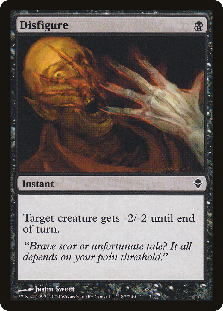 Disfigure (ZEN-087)  - Zendikar
