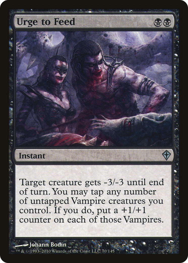 Urge to Feed (WWK-070)  Foil - Worldwake