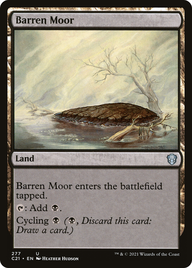 Barren Moor (C21-277)  - Commander 2021