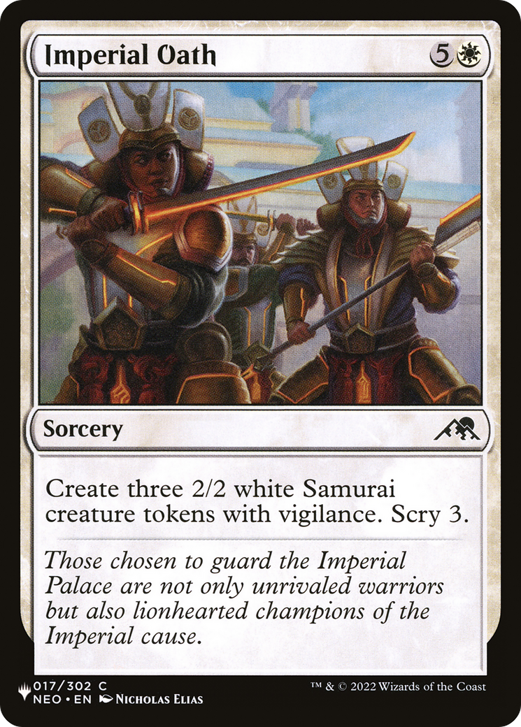 Imperial Oath (LIST-NEO-17)  - The List