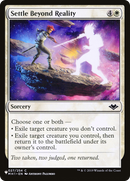 Settle Beyond Reality (LIST-MH1-27)  - The List