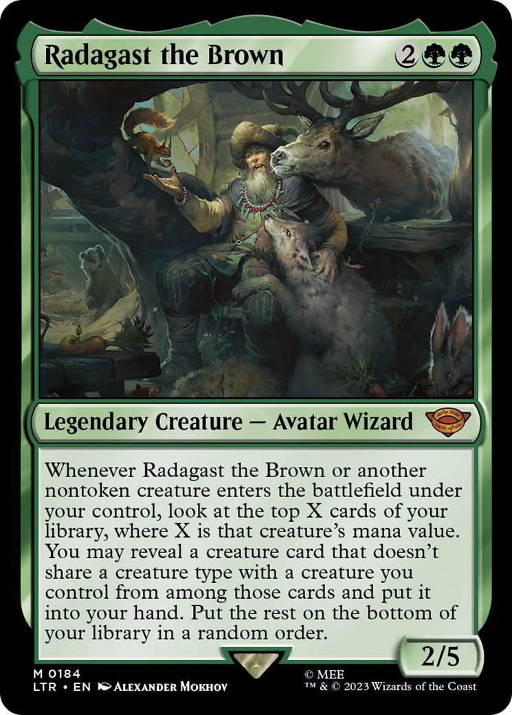 Radagast the Brown (LTR-184)  - The Lord of the Rings: Tales of Middle-earth