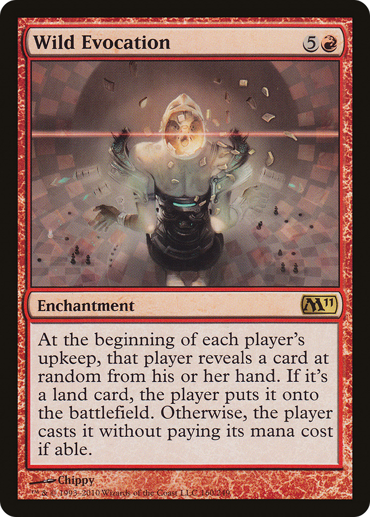 Wild Evocation (M11-160)  Foil - Magic 2011
