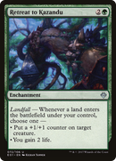 Retreat to Kazandu (AC2-072)  - Archenemy: Nicol Bolas