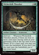 Wickerfolk Thresher (DSK-207)  Foil - Duskmourn: House of Horror