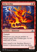 Fire Urchin (GRN-101)  Foil - Guilds of Ravnica