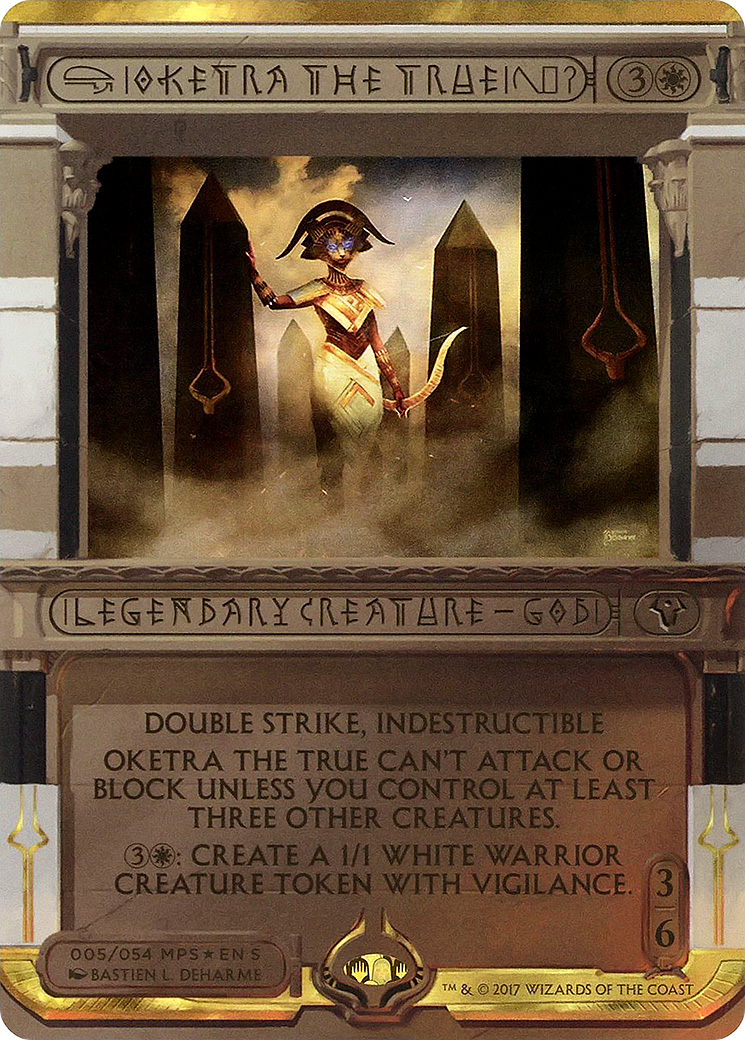 Oketra the True (MPS2-005)  Foil - Amonkhet Invocations (Borderless)