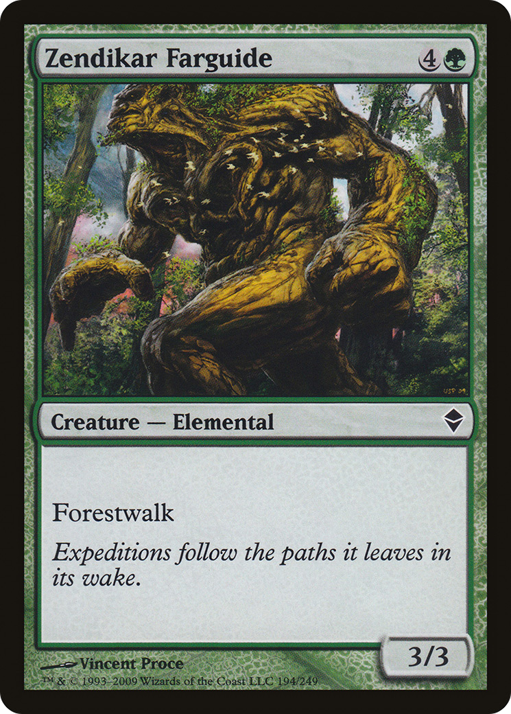 Zendikar Farguide (ZEN-194)  Foil - Zendikar