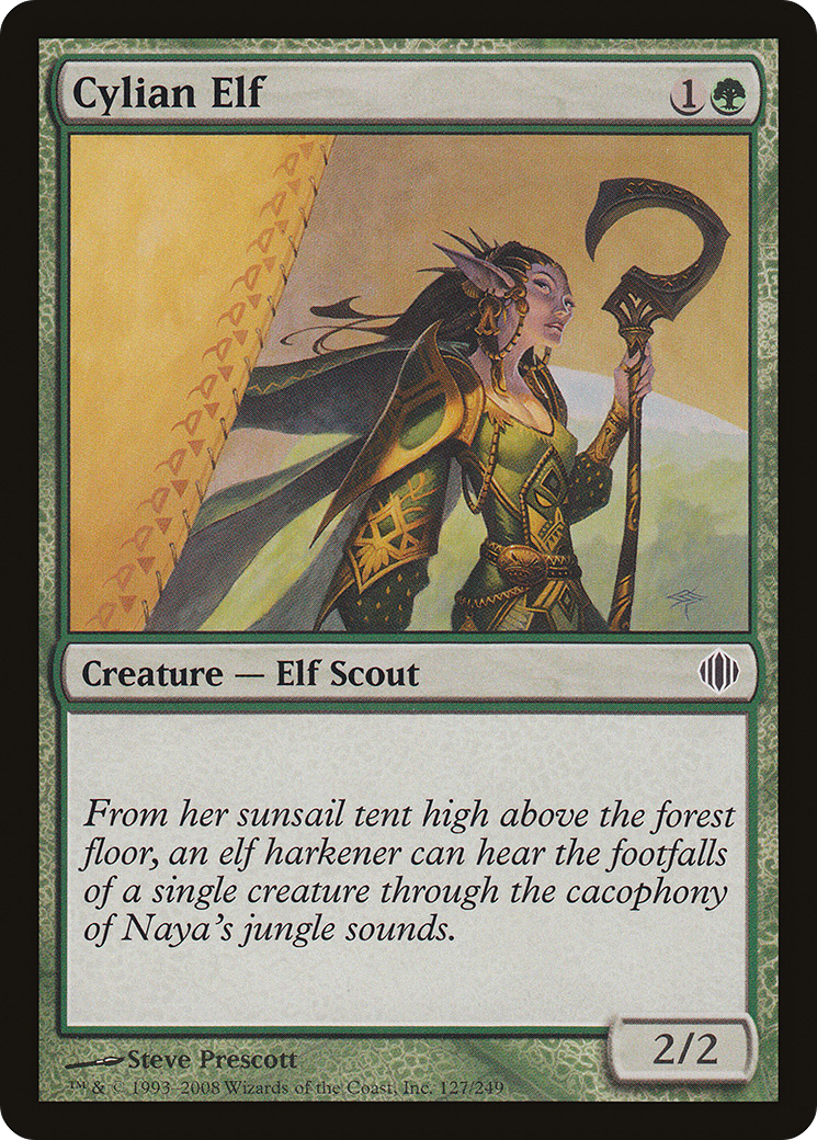 Cylian Elf (ALA-127)  Foil - Shards of Alara