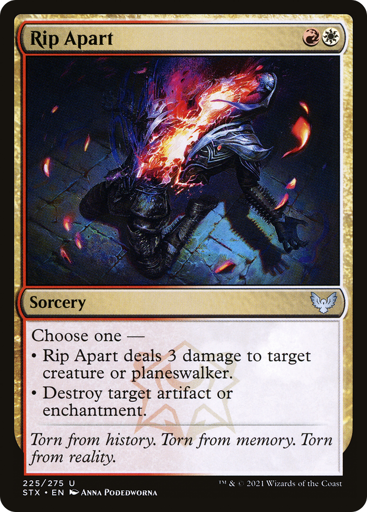 Rip Apart (STX-225)  Foil - Strixhaven: School of Mages
