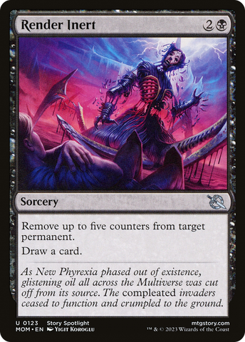 Render Inert (MOM-123)  Foil - March of the Machine