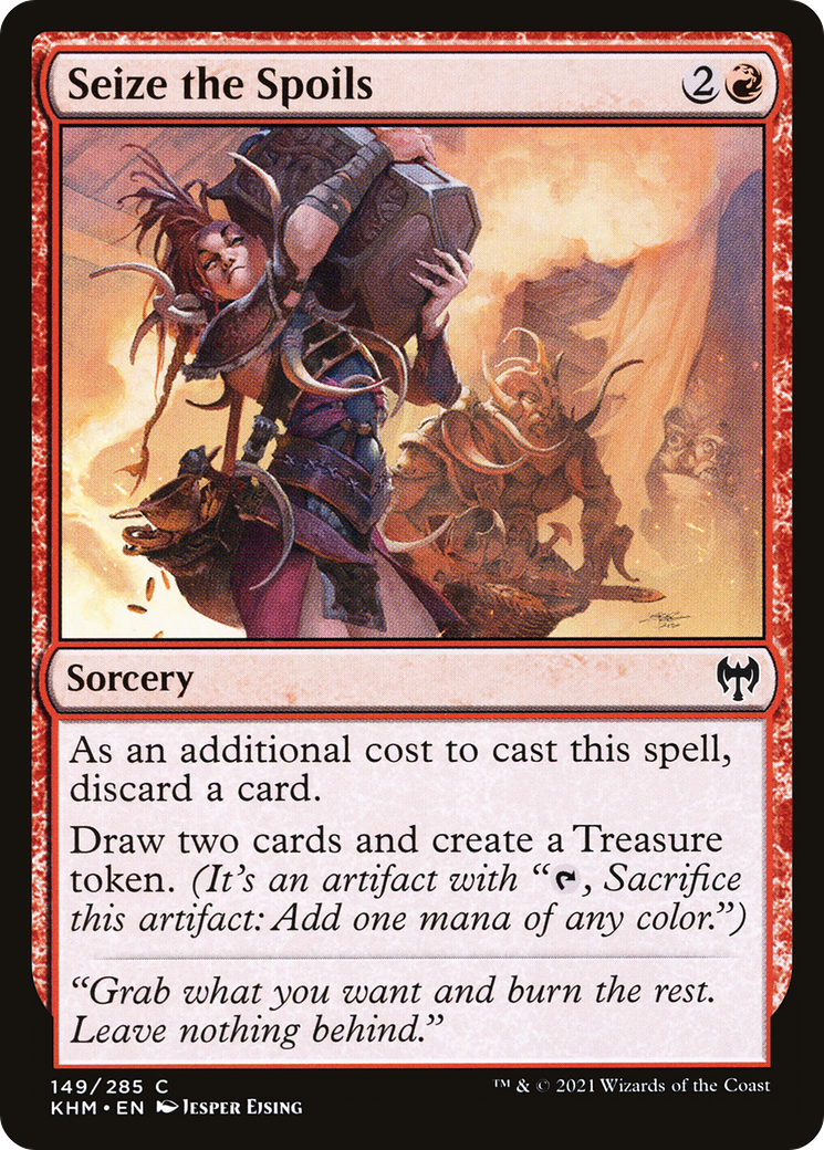 Seize the Spoils (KHM-149)  Foil - Kaldheim