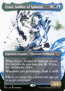 Ezuri, Stalker of Spheres (Showcase) (ONE-317)  Foil - Phyrexia: All Will Be One: (Showcase) (Borderless)