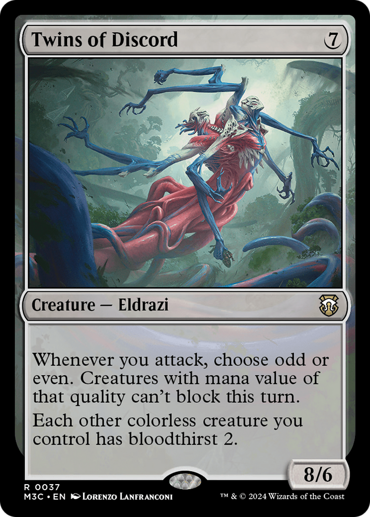 Twins of Discord (M3C-037)  - Modern Horizons 3 Commander
