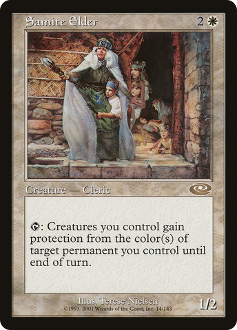 Samite Elder (PLS-014)  Foil - Planeshift