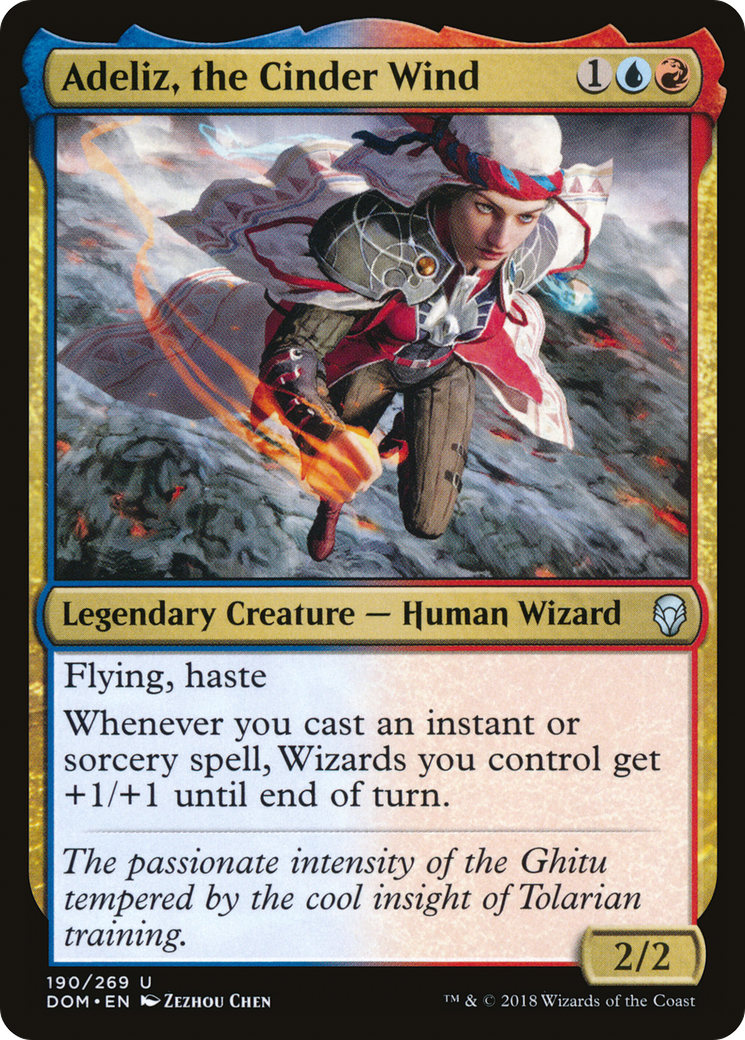 Adeliz, the Cinder Wind (DOM-190)  - Dominaria