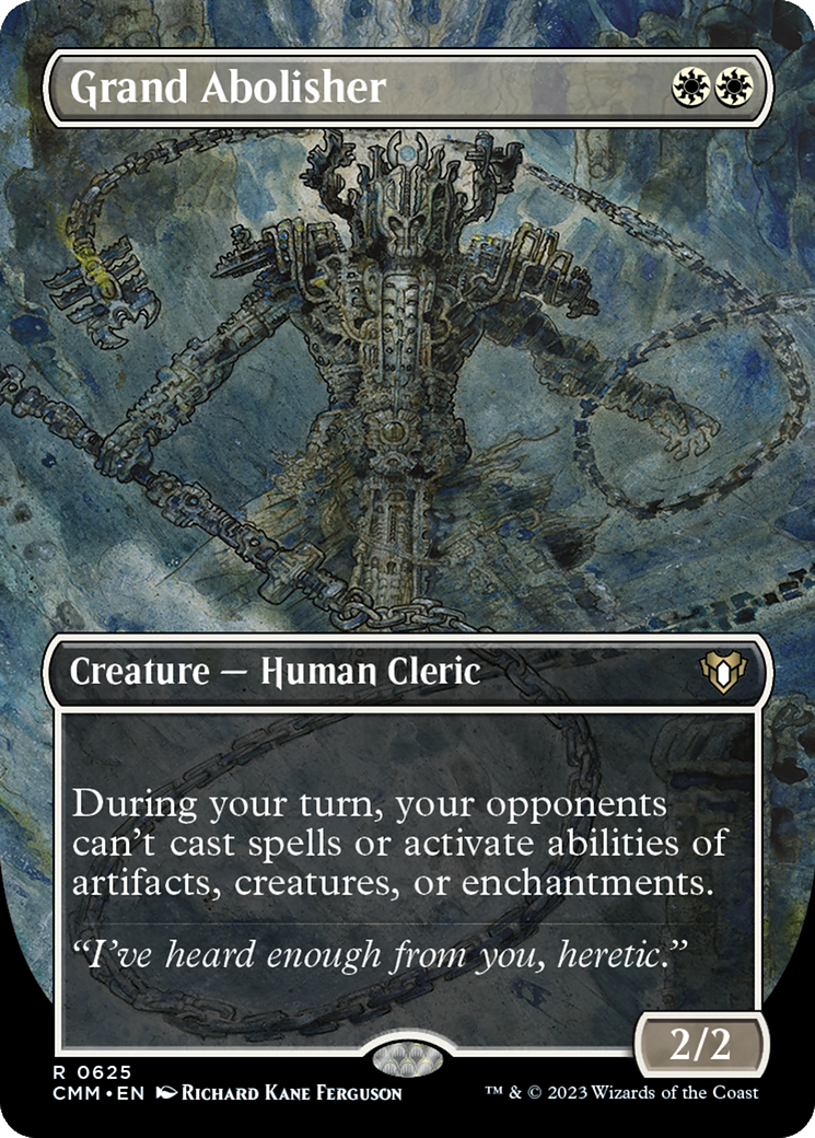 Grand Abolisher (Borderless) (CMM-625)  - Commander Masters